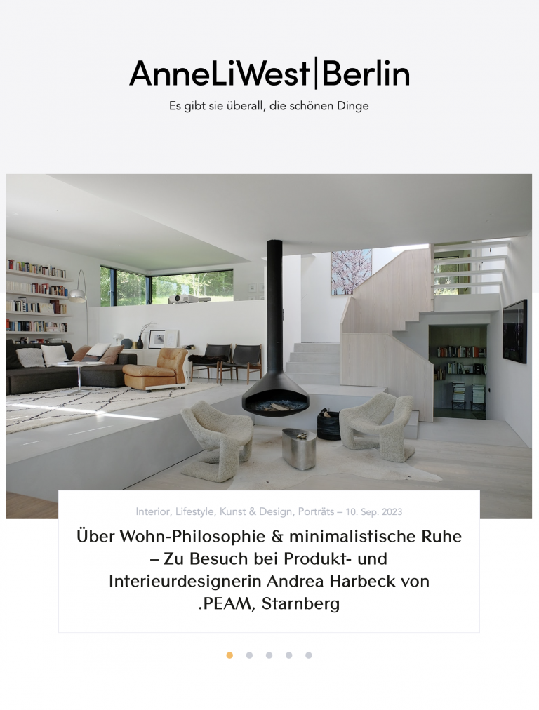 PEAM presse Anneliwest<br />
09 / 2023<br />
