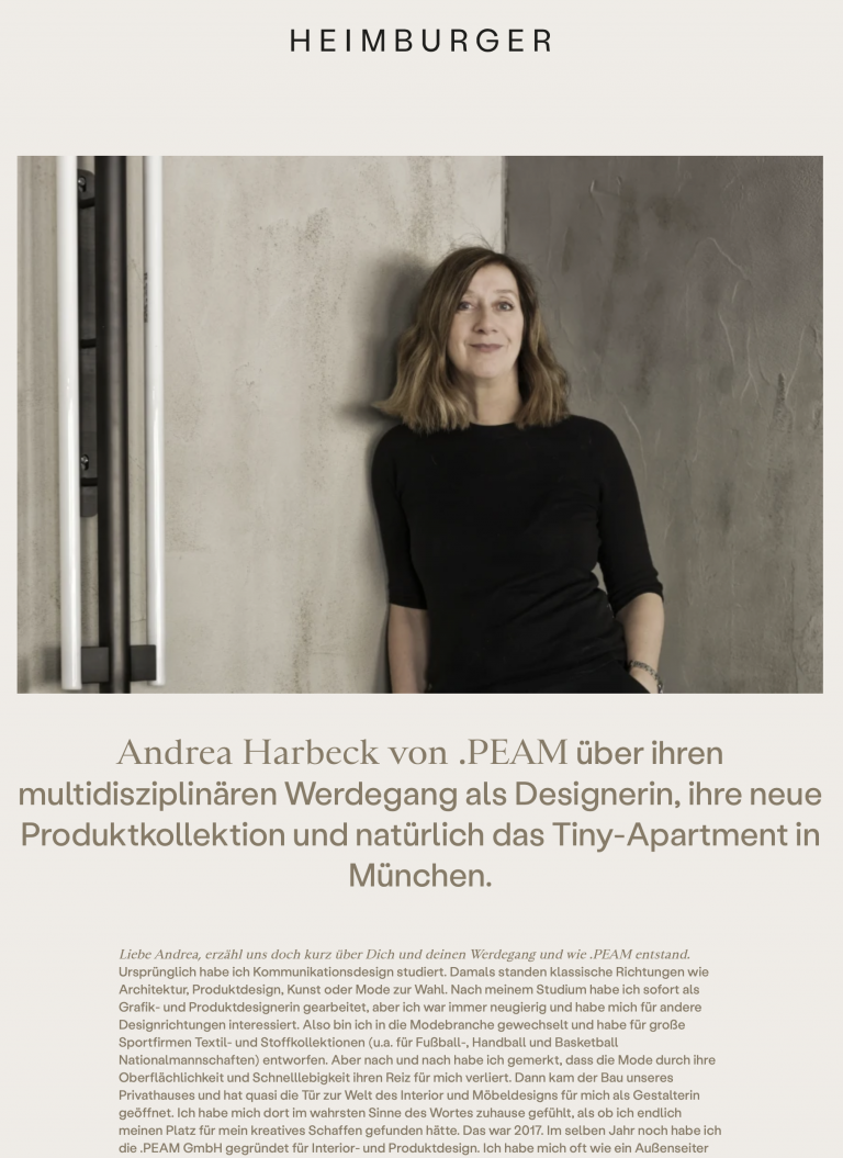 PEAM presse Heimburger Immobilien<br />
09 / 2023<br />
Foto: M. Bridts, Christine Bauer